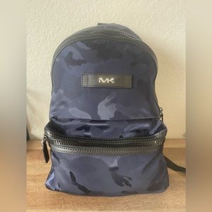 Blue Camo Michael Kors Back Pack.